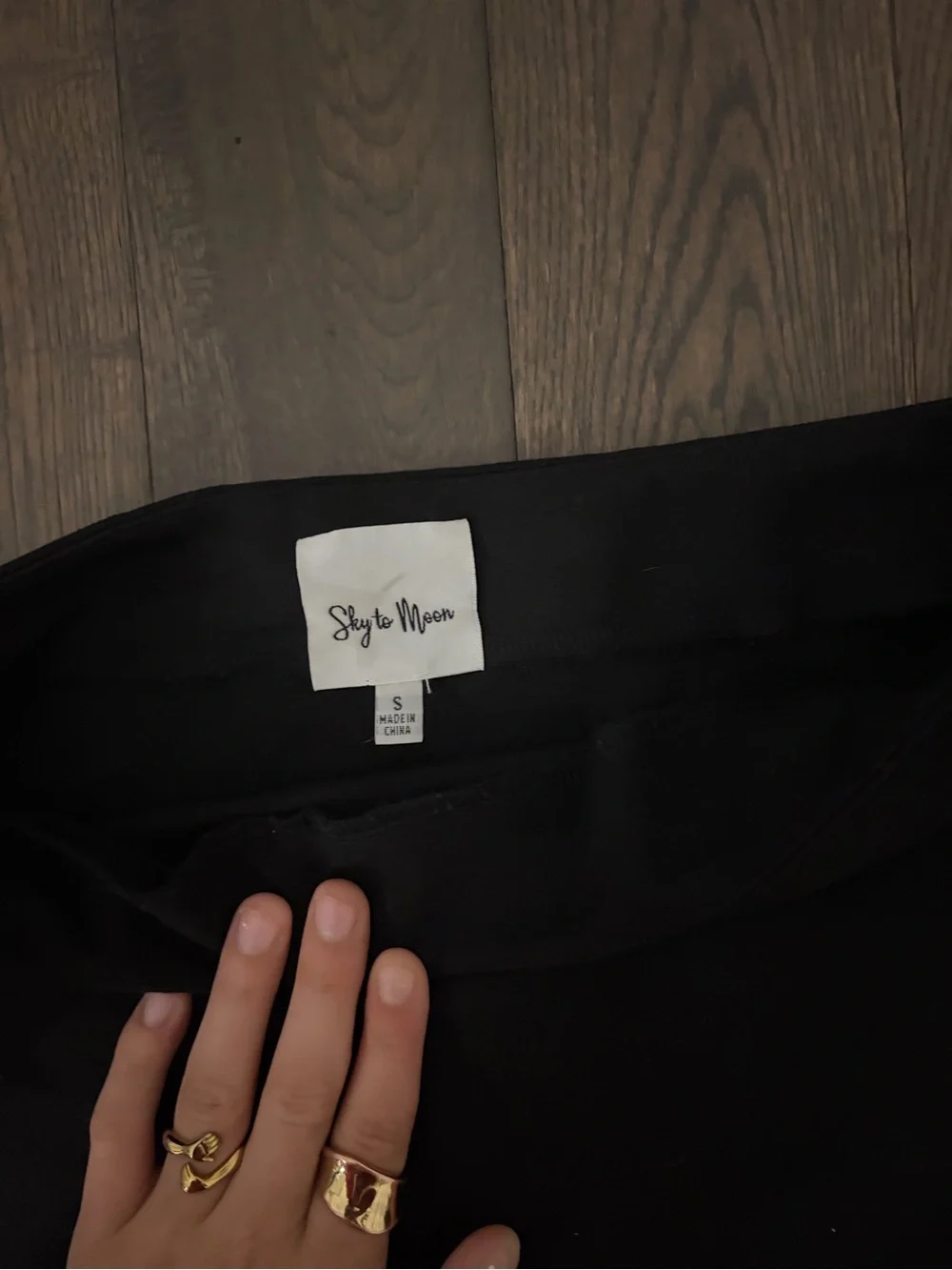 Women's Black Mini Skirt - Sleek Everyday Essential